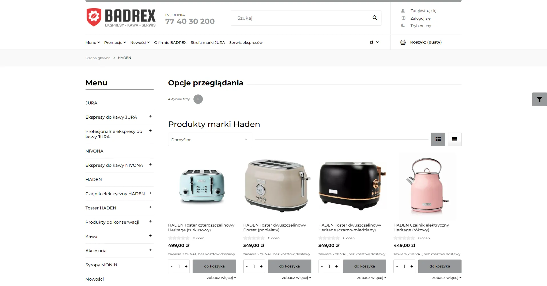 Jak dobrać sprzęt Haden do stylu kuchni i codziennego sposobu gotowania?